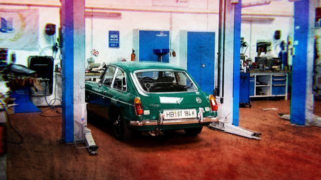 Gebraucht MG B GT 95 PS (69 kW) 1969 Grün Coupé