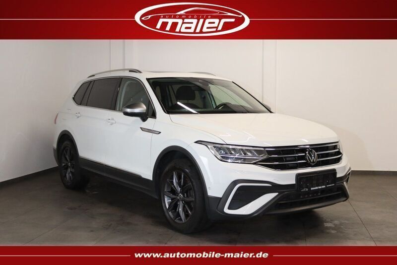 Weiß Gebraucht 2021 VW Tiguan Allspace Life SUV | 26.800 € (Guter Preis) - Bild 1/2