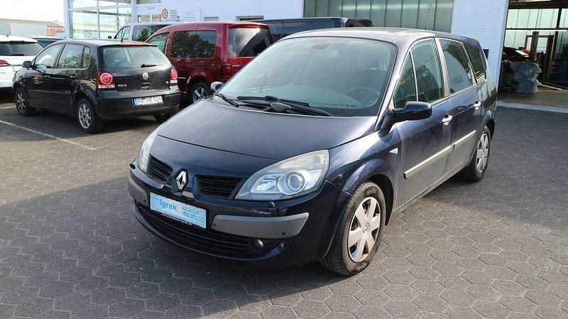 Gebraucht Renault Scénic II Exception 135 PS (99 kW) 2006 Blau Van / Kleinbus
