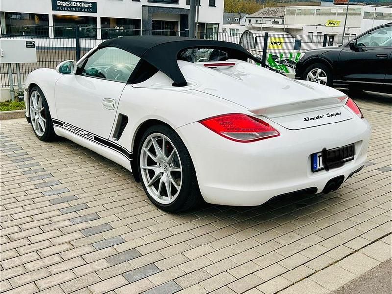 Gebraucht Porsche Boxster Spyder 320 PS (235 kW) 2010 Weiß Cabrio