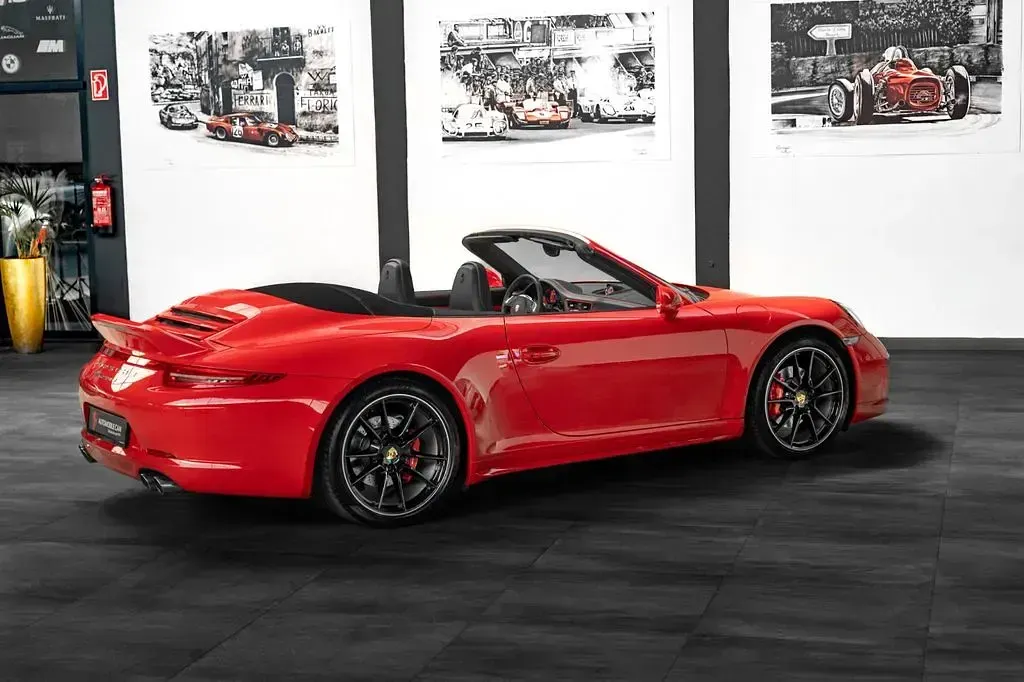 Gebraucht Porsche 991 349 PS (256 kW) 2013 Rot Cabrio