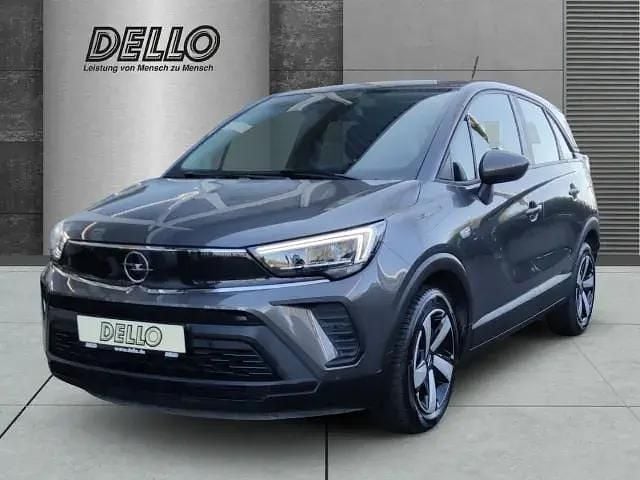 Mondstein grau/e:vulkan grau Gebraucht 2021 Opel Crossland Edition SUV | 15.450 € (Guter Preis) - Bild 1/4