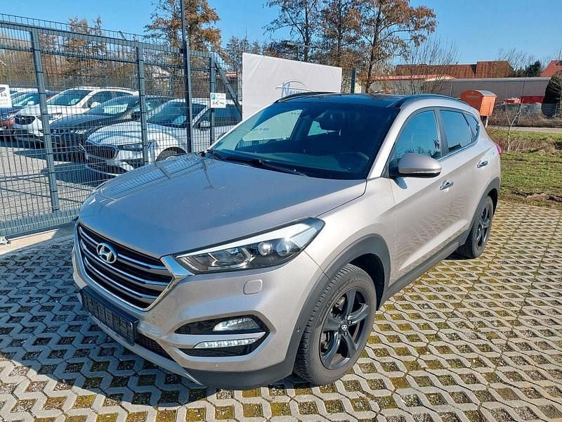 Gebraucht Hyundai Tucson Premium 177 PS (130 kW) 2017 Beige SUV