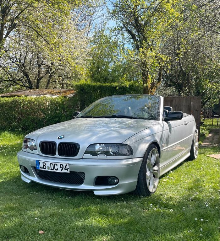Silber Gebraucht 2001 BMW 320 Cabriolet Sport Line Cabrio | 7.500 € (Teuer) - Bild 1/4