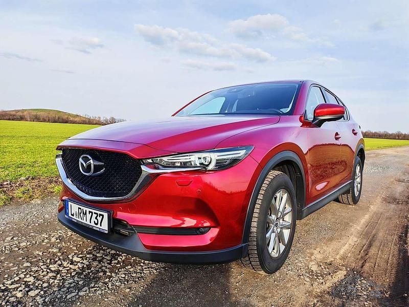 Gebraucht Mazda CX-5 Exclusive-Line 150 PS (110 kW) 2017 Rot SUV