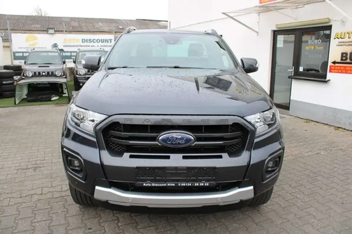 Gebraucht Ford Ranger Wildtrack 213 PS (156 kW) 2021 Anthrazit (metallic) Pickup