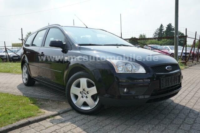 Gebraucht Ford Focus Style 101 PS (74 kW) 2007 Schwarz metallic Kombi