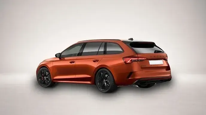 Neu Skoda Octavia RS 265 PS (194 kW) 2025 Orange Kombi