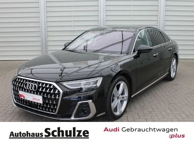 Mythosschwarz metallic Gebraucht 2022 Audi A8 Ambiente Limousine | 62.990 € (Guter Preis) - Bild 1/4