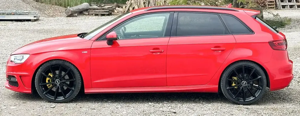 Używany Audi A3 S-Line 184 KM (135 kW) 2013 Czerwony Coupe