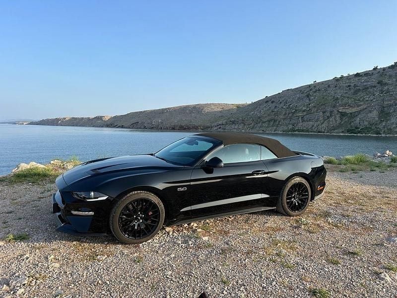 Schwarz Gebraucht 2021 Ford Mustang GT Cabrio | 47.600 € (Fairer Preis) - Bild 1/4