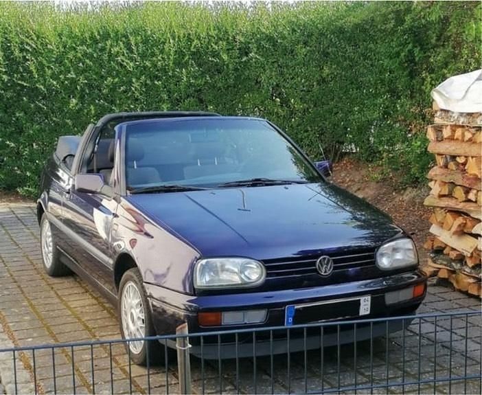 Gebraucht VW Golf Cabriolet 75 PS (55 kW) 1995 Blau Cabrio