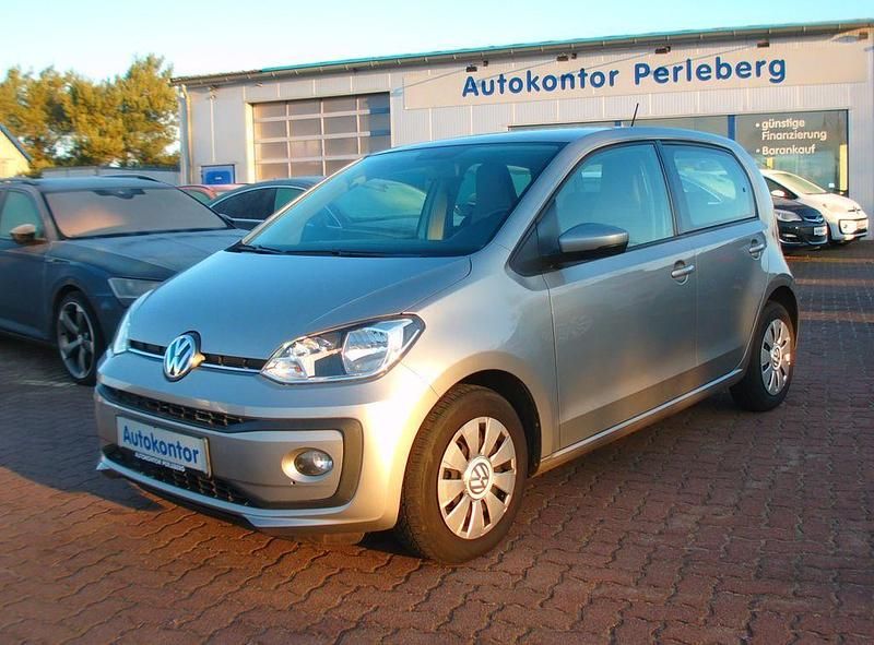 Gebraucht VW up! move up! 60 PS (44 kW) 2018 Silber Kleinwagen