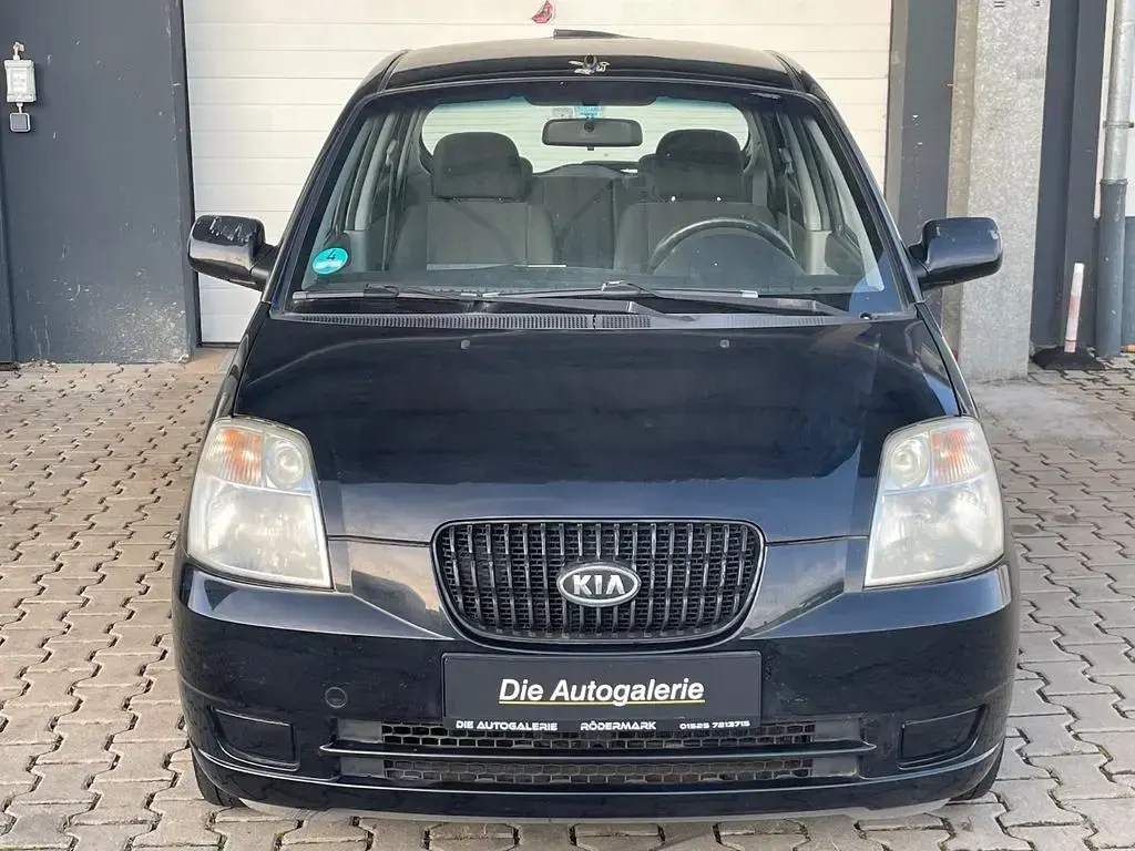 Gebraucht Kia Picanto LX 65 PS (47 kW) 2007 Schwarz Kleinwagen