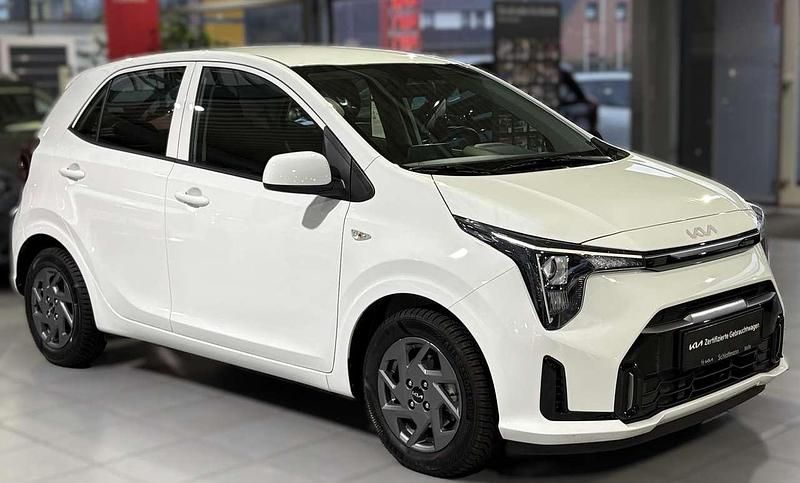 (ud) schneeweiss Gebraucht 2024 Kia Picanto Vision Kleinwagen | 14.690 € (Fairer Preis) - Bild 1/4