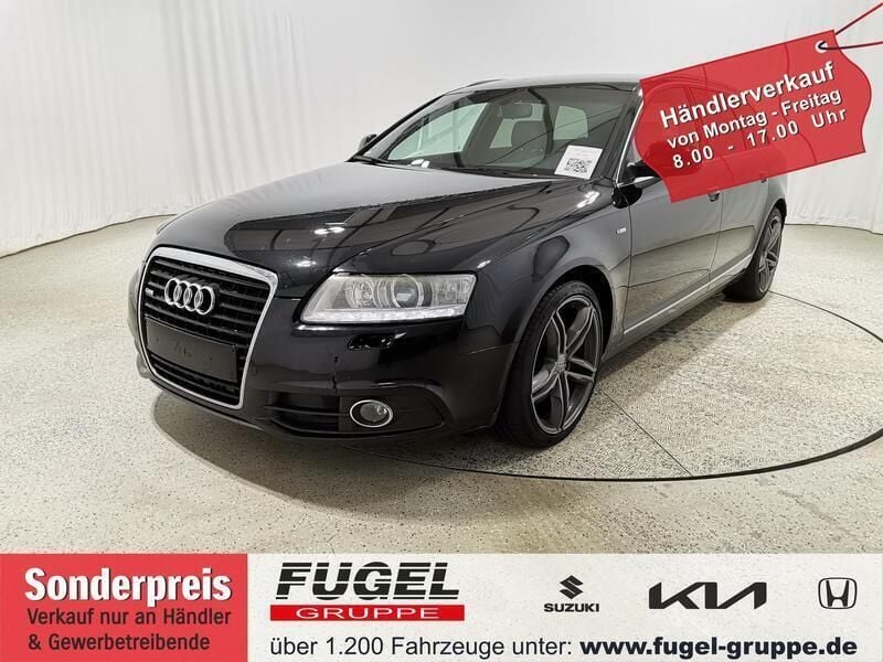 Phantomschwarz perleffekt Gebraucht 2010 Audi A6 S-Line Limousine | 3.469 € (Superpreis) - Bild 1/4