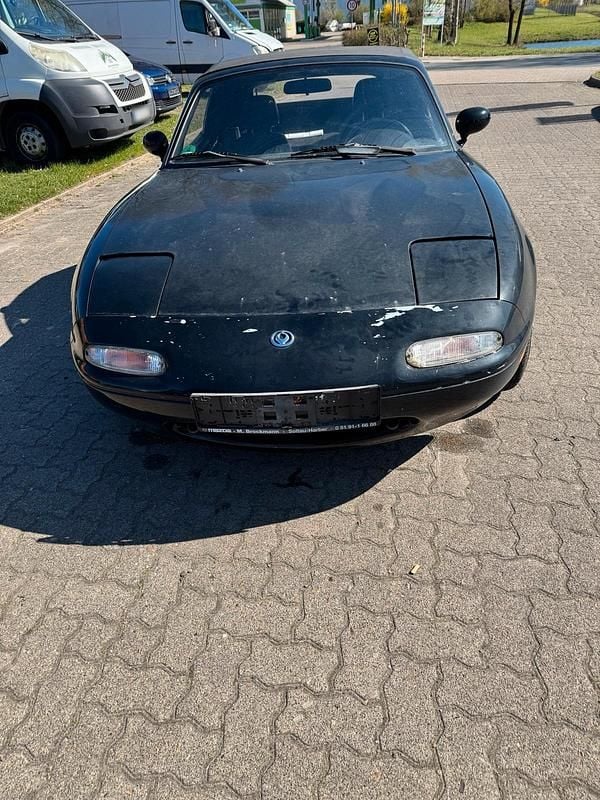 Gebraucht Mazda MX5 98 PS (72 kW) 1995 Schwarz Cabrio