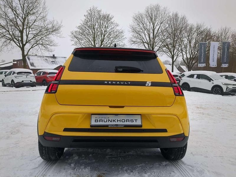 Neu Renault 5 E-Tech Komfort 110 kW (150 PS) 2025 Pop yellow + blackpearlschwa Kleinwagen