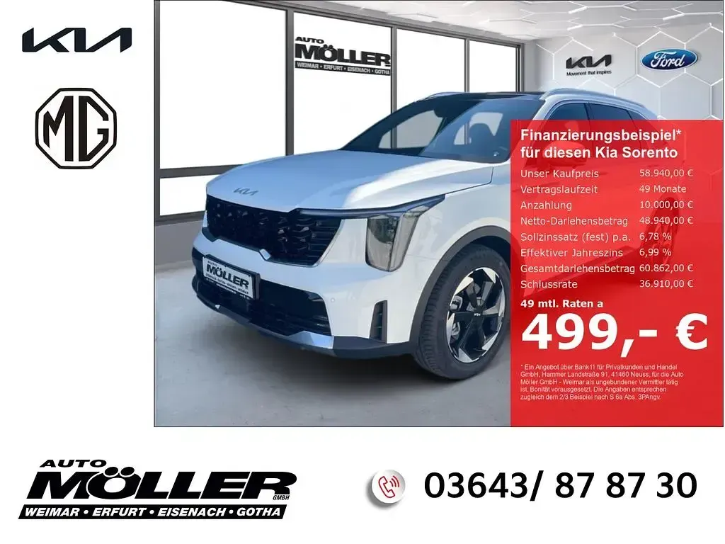 Gebraucht Kia Sorento Platinum 252 PS (185 kW) 2026 SUV
