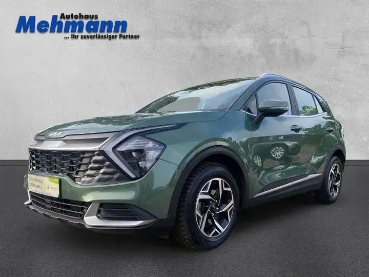 1k) zilinaschwarz met. (schwarz Gebraucht 2022 Kia Sportage Spirit SUV | 24.990 € (Guter Preis) - Bild 1/4