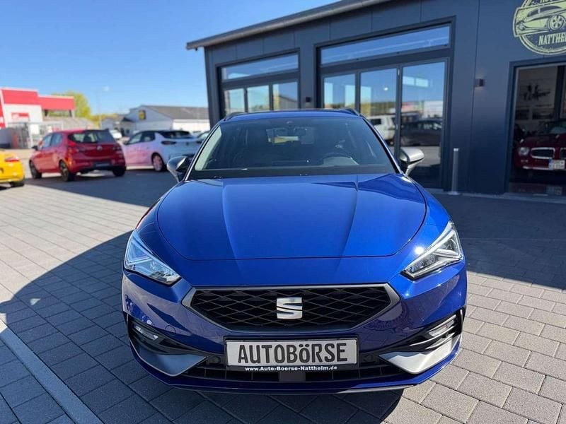 Occasion Seat Leon FR 150 ch (110 kW) 2021 Bleue Break