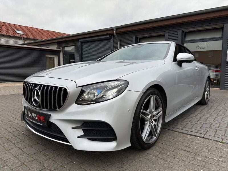 Silber Gebraucht 2018 Mercedes E220 AMG Cabrio | 35.900 € (Fairer Preis) - Bild 1/4