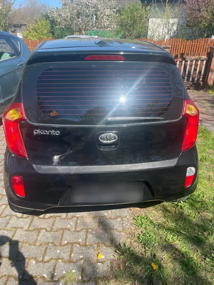 Gebraucht Kia Picanto 70 PS (51 kW) 2012 Schwarz Kleinwagen