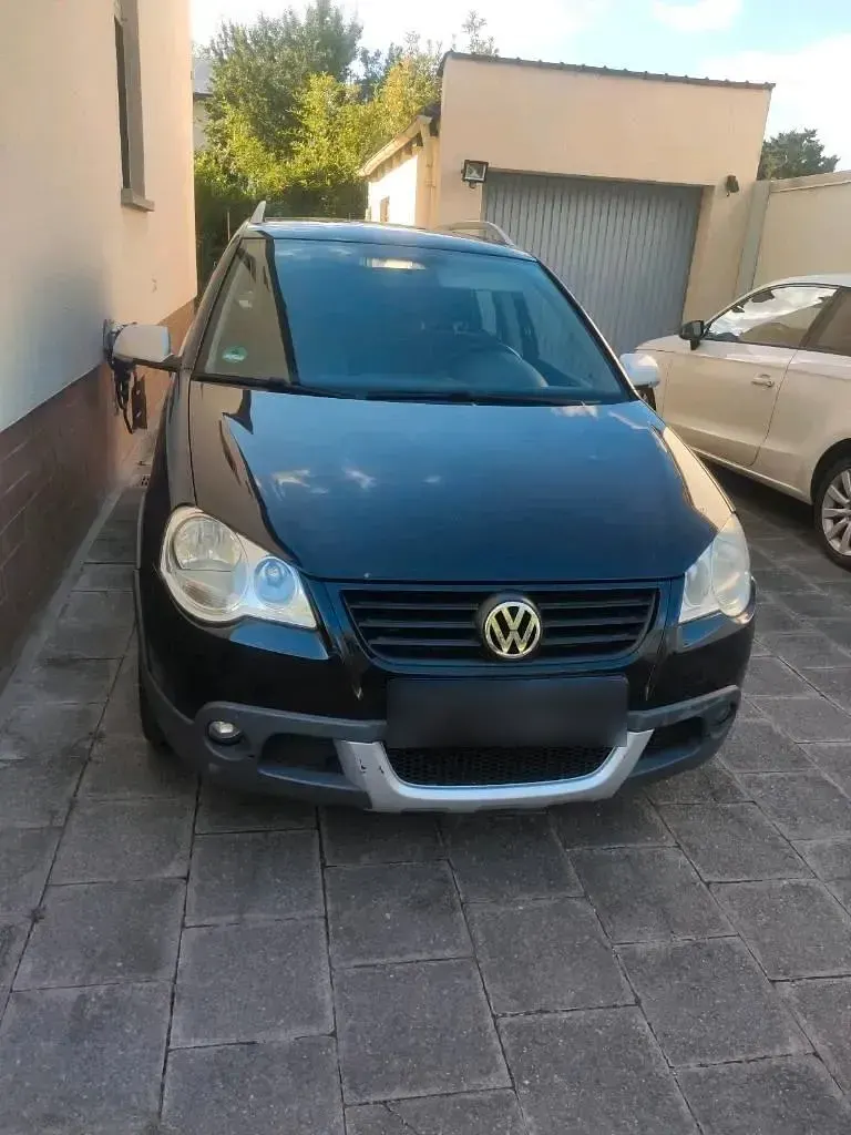 Gebraucht VW Polo Cross 80 PS (58 kW) 2007 Schwarz Kleinwagen