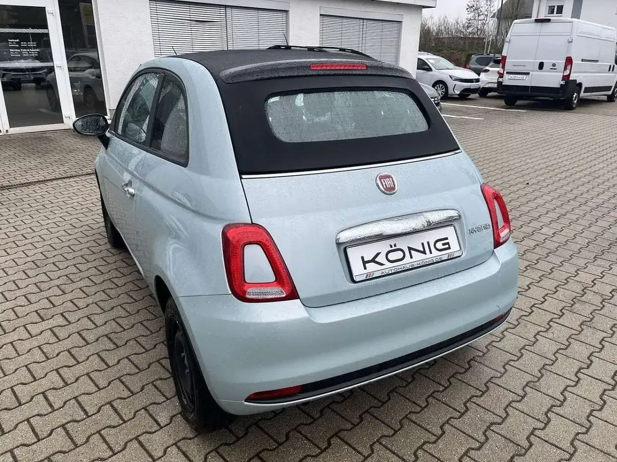 Gebraucht Fiat 500C 69 PS (50 kW) 2023 Grün Cabrio