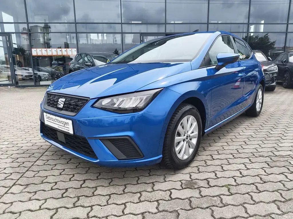 Gebraucht Seat Ibiza Style 116 PS (85 kW) 2024 Blau / saphirblau (metallic) Kleinwagen