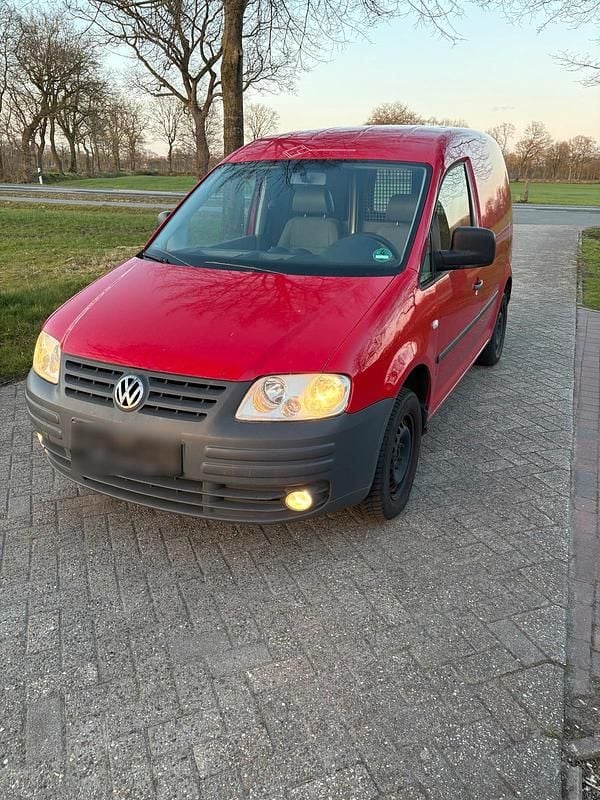 Second-hand VW Caddy 75 CP (55 kW) 2007 Roșu Monovolum