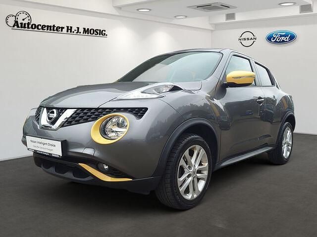 Gebraucht Nissan Juke Acenta 116 PS (85 kW) 2018 Grau schwarz SUV