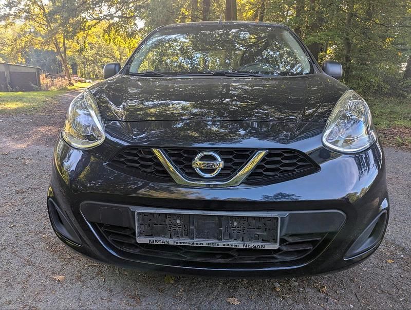 Schwarz Gebraucht 2015 Nissan Micra Kleinwagen | 3.600 € (Fairer Preis) - Bild 1/4