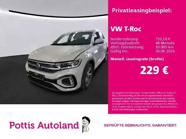 Gebraucht VW T-Roc R-line 110 PS (80 kW) 2024 SUV