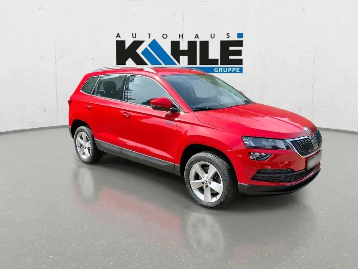 Gebraucht Skoda Karoq Ambition 150 PS (110 kW) 2020 Rot SUV