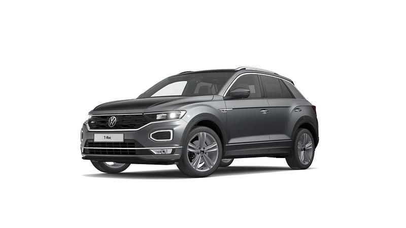 Grau Gebraucht 2021 VW T-Roc Sport SUV | 24.560 € (Fairer Preis) - Bild 1/3