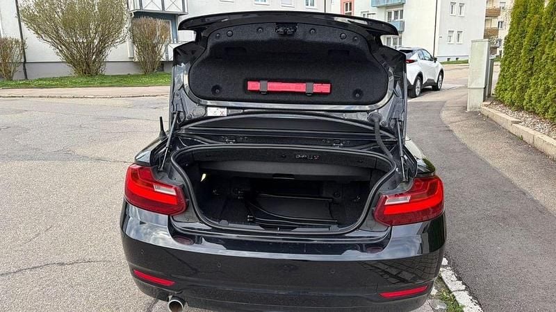 Second-hand BMW 218 150 CP (110 kW) 2017 Negru Cabrio