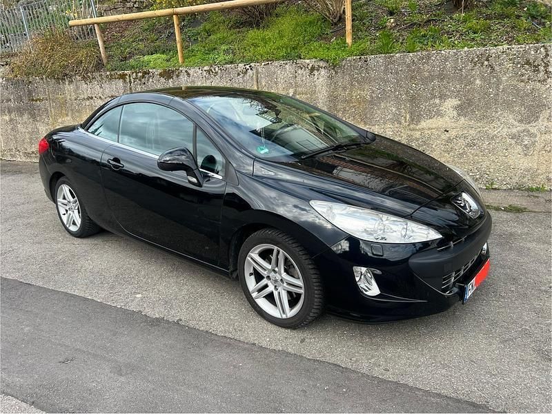 Schwarz Gebraucht 2010 Peugeot 308 CC Platinum Cabrio | 6.300 € (Fairer Preis) - Bild 1/4