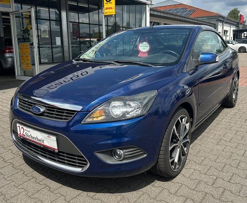 Blau Gebraucht 2009 Ford Focus Cabriolet Cabrio | 4.500 € (Fairer Preis) - Bild 1/4