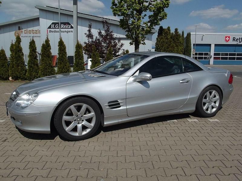 Gebraucht Mercedes SL500 306 PS (225 kW) 2001 Silber Cabrio