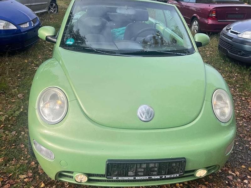 Gebraucht VW New Beetle Cabriolet 116 PS (85 kW) 2004 Grün Cabrio