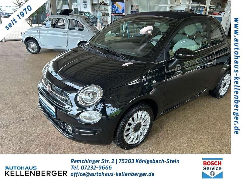 Schwarz Gebraucht 2022 Fiat 500C Dolcevita Cabrio | 14.450 € (Fairer Preis) - Bild 1/4