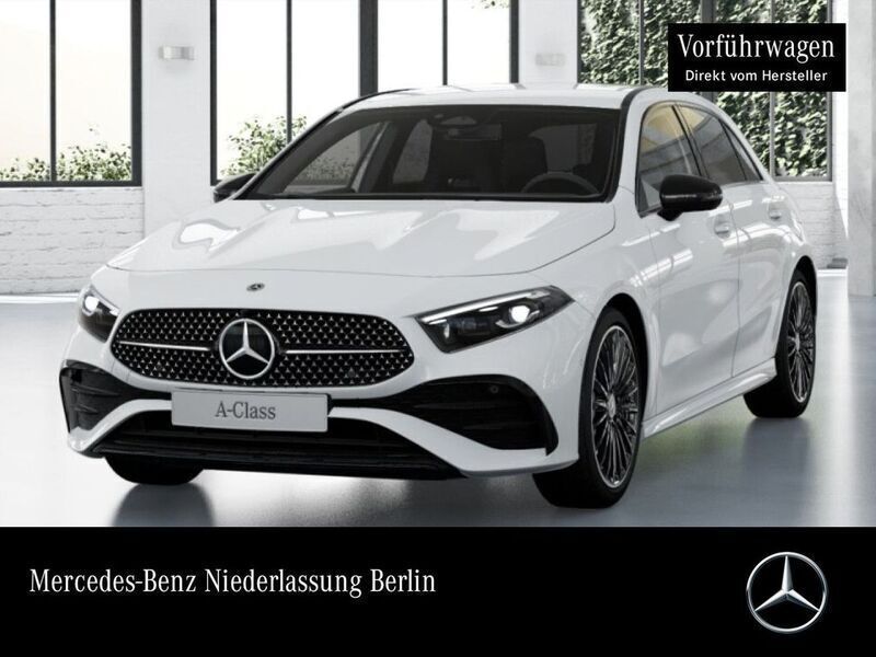 Polarweiß Gebraucht 2024 Mercedes A250 AMG Limousine | 38.700 € (Teuer) - Bild 1/4