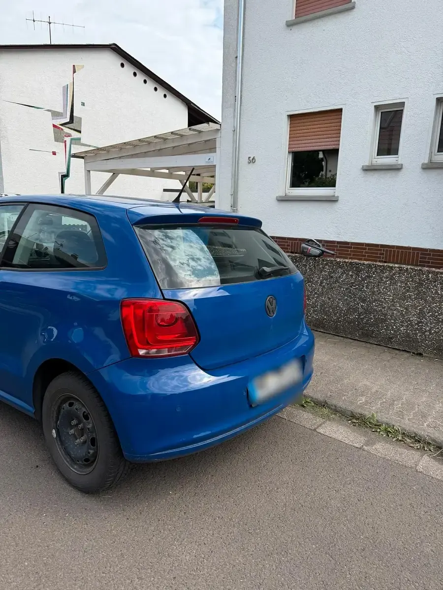 Gebraucht VW Polo 69 PS (50 kW) 2010 Blau Kleinwagen