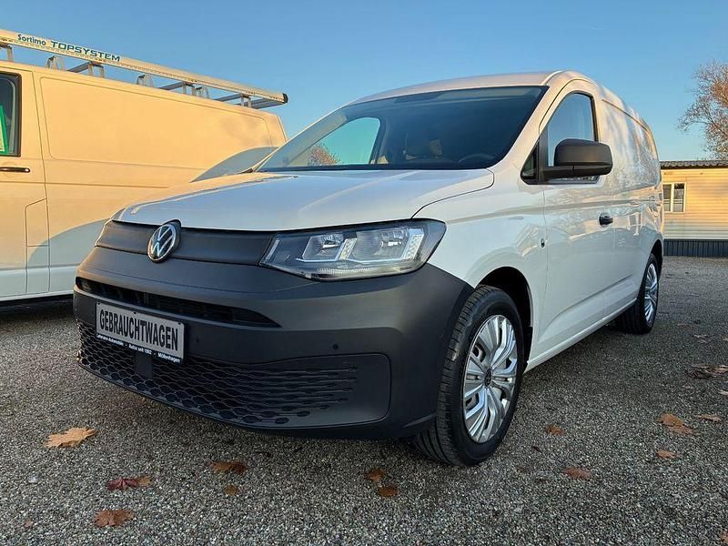Gebraucht VW Caddy Maxi 122 PS (89 kW) 2021 Weiß Van / Kleinbus