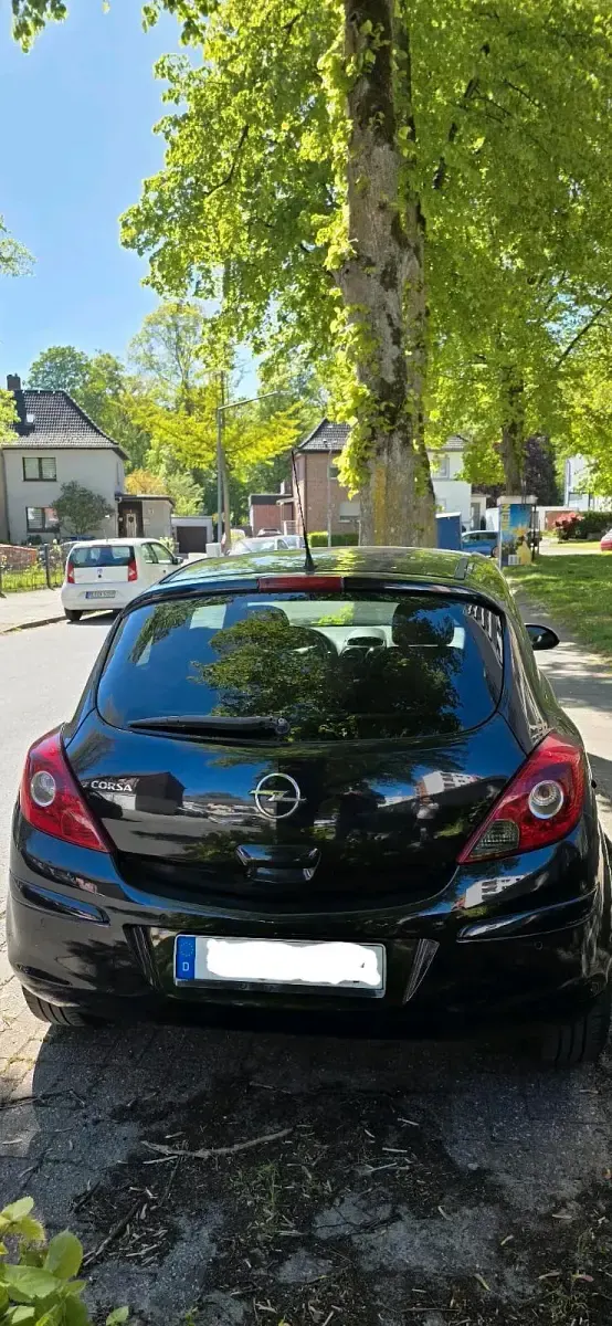 Gebraucht Opel Corsa 87 PS (63 kW) 2010 Schwarz Kleinwagen