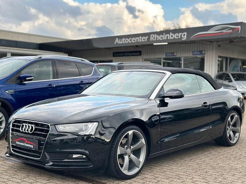 Schwarz Gebraucht 2013 Audi A5 Cabriolet S-Line Cabrio | 10.700 € (Fairer Preis) - Bild 1/4