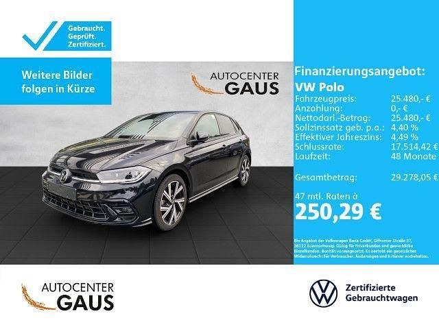 Schwarz Gebraucht 2024 VW Polo R-line Limousine | 25.480 € (Etwas zu teuer) - Bild 1/4