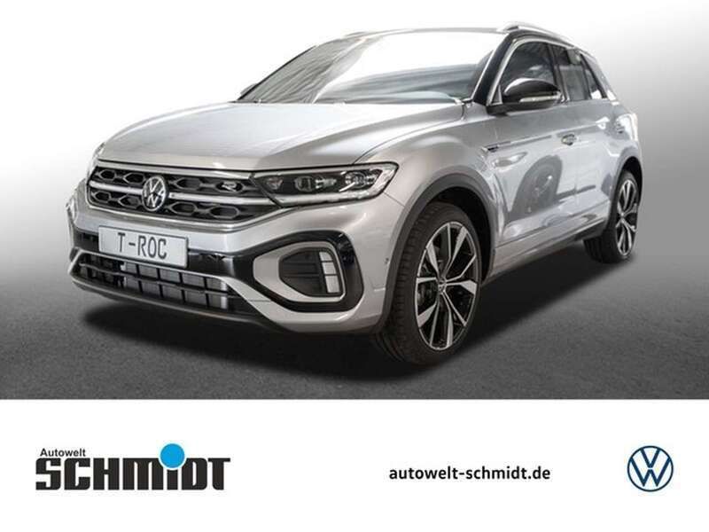 Pyritsilber metallic Neu 2025 VW T-Roc R-line SUV | 42.690 € (Teuer) - Bild 1/4
