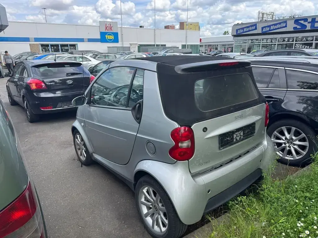 Occasion Smart ForTwo Cabrio 61 ch (44 kW) 2005 Argent Cabriolet